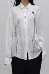 ARCHIVIO J.M.Ribot hand-embroidered shirt SH09/MI/RI